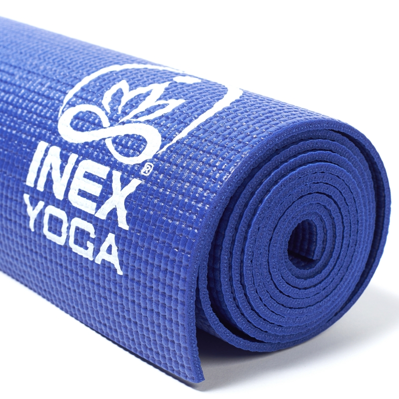 Коврик для йоги INEX Yoga Mat 170 x 60 x 0,35 см, синий