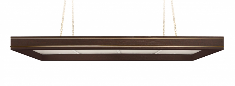 Лампа Neo 4 секции ЛДСП (венге (ЛДСП), фурнитура золото)