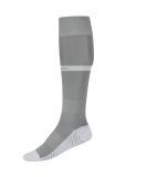 Гетры футбольные JÖGEL CAMP BASIC SOCKS, серый/белый, размер 43-45 ЦБ-00005448