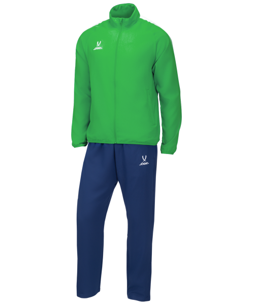 Костюм спортивный CAMP Lined Suit, зеленый/темно-синий, Jögel
