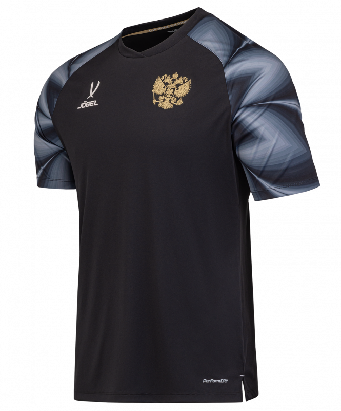Футболка вратарская JÖGEL NATIONAL PerFormDRY GK Jersey, черный, размер XS ЦБ-00003186