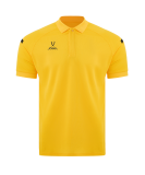 Поло CAMP 2 Poly Polo, желтый/черный, размер L, Jögel ЦБ-00004730