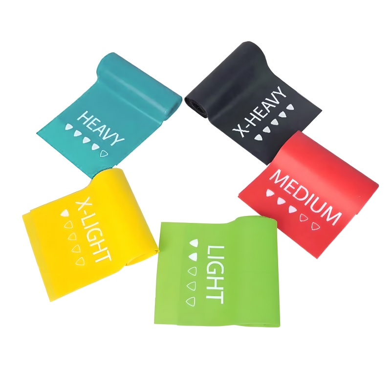Ленточный амортизатор LIVEPRO Latex Resistance Band среднее сопротивление, красный