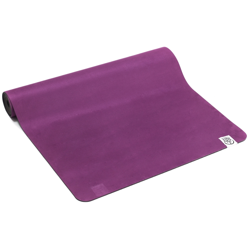 Коврик для йоги INEX Suede Yoga Mat ECO искусственная замша 183 х 61 х 0,3 см, фиолетовый