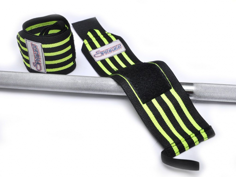 Напульсник (пара) для тяжелой атлетики с петлёй для пальца. ТА5