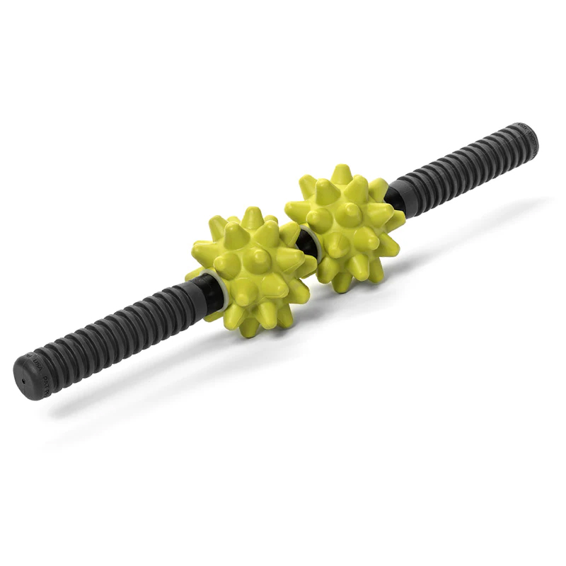 Массажер с рукоятками RUMBLEROLLER Beastie Bar жесткий, салатовый