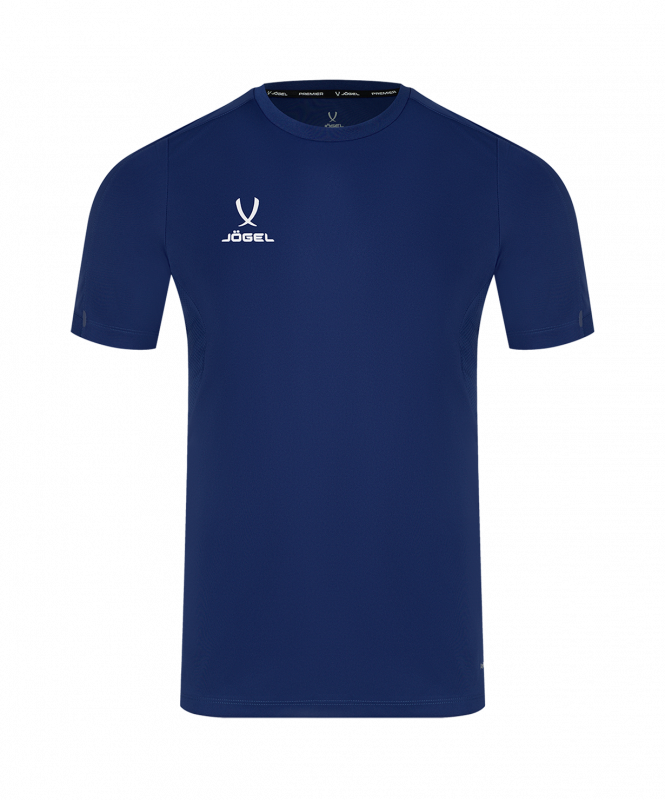 Футболка тренировочная JÖGEL PREMIER PerFormDRY Training Poly Tee, темно-синий, размер M ЦБ-00004869