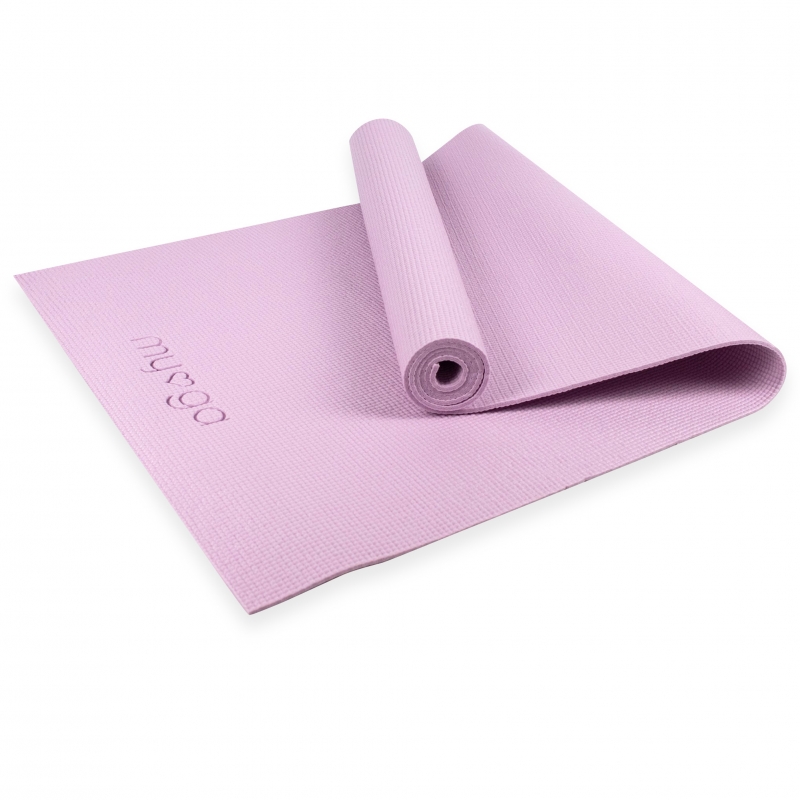 Коврик для йоги MYGA Yoga Mat 173 х 61 х 0,4 см, сиреневый