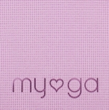 Коврик для йоги MYGA Yoga Mat 173 х 61 х 0,4 см, сиреневый