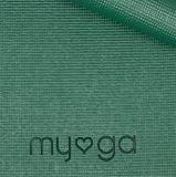 Коврик для йоги MYGA Yoga Mat 173 х 61 х 0,4 см, зелёный