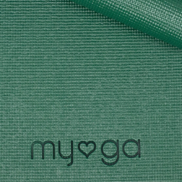 Коврик для йоги MYGA Yoga Mat 173 х 61 х 0,4 см, зелёный