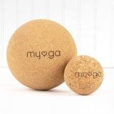 Массажный мяч MYGA Cork Massage Ball 10 см, пробка