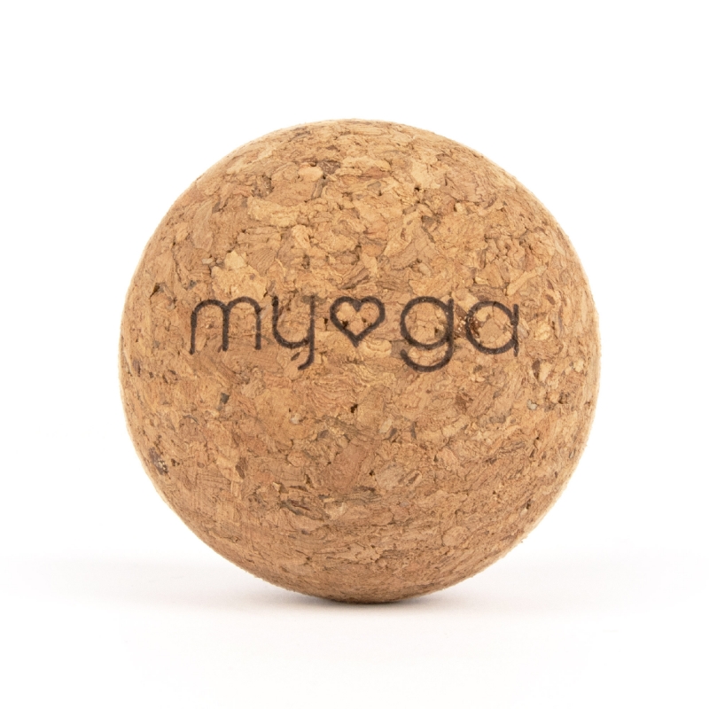 Массажный мяч MYGA Cork Massage Ball 5 см, пробка