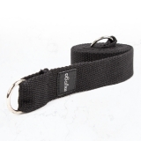 Ремень для йоги 180 см MYGA Yoga Belt and Sling 2 in 1 чёрный