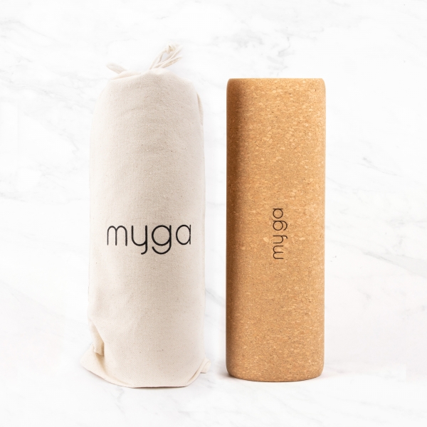 Массажный ролик MYGA Cork Massage Roller