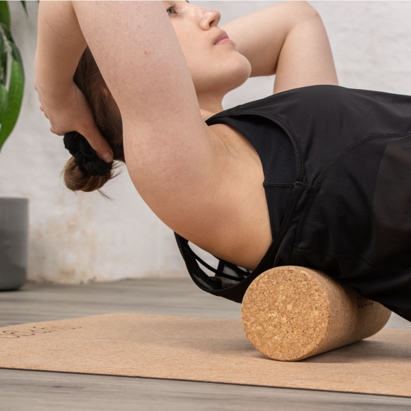 Массажный ролик MYGA Cork Massage Roller