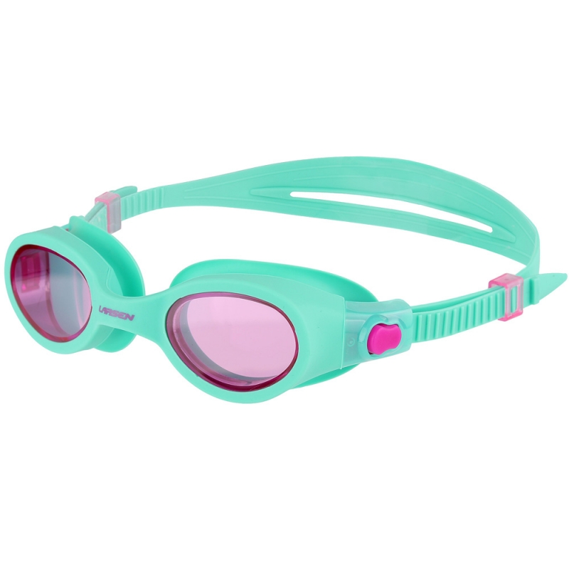 Очки плавательные Larsen GG1940 turq/pink