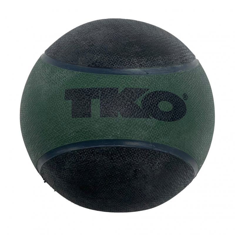 Медбол TKO Medicine Ball 0,9 кг, зеленый/черный