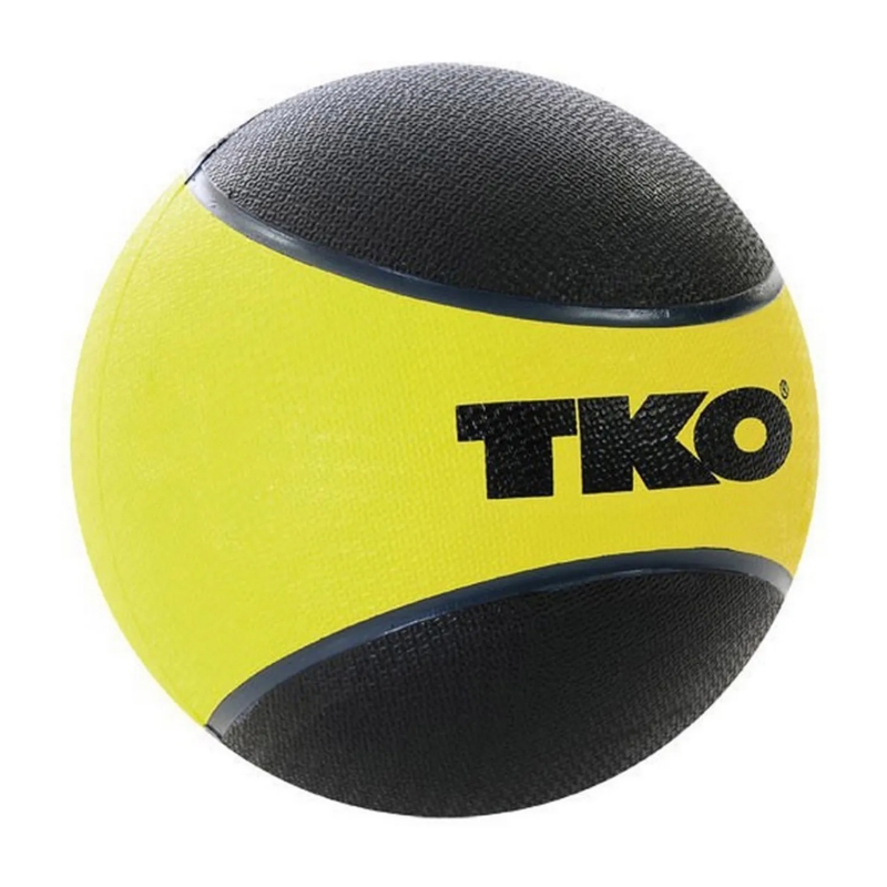 Медбол TKO Medicine Ball 4,5 кг, желтый/черный