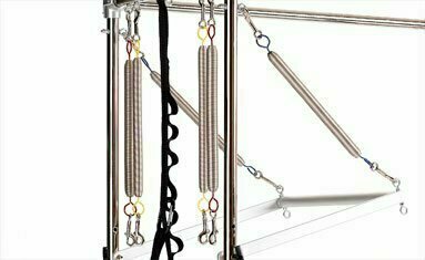 Ножная пружина для трапеции BALANCED BODY Trapeze Leg Spring 79 см. среднее сопротивление, (фиолетовая)