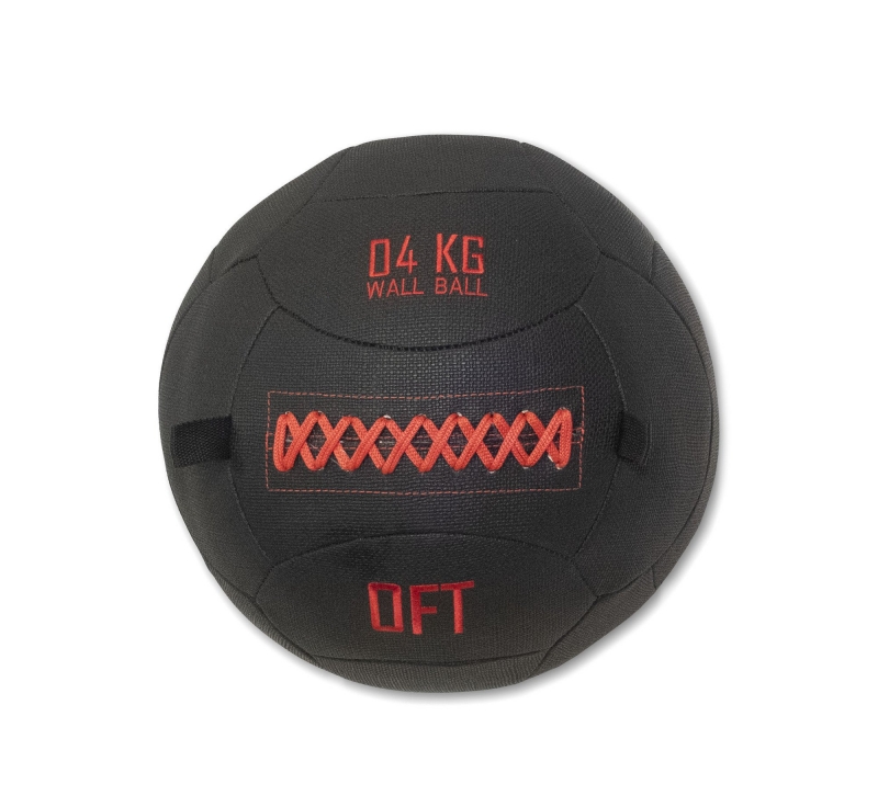 Тренировочный мяч Wall Ball Deluxe 4 кг Original FitTools FT-DWB-4