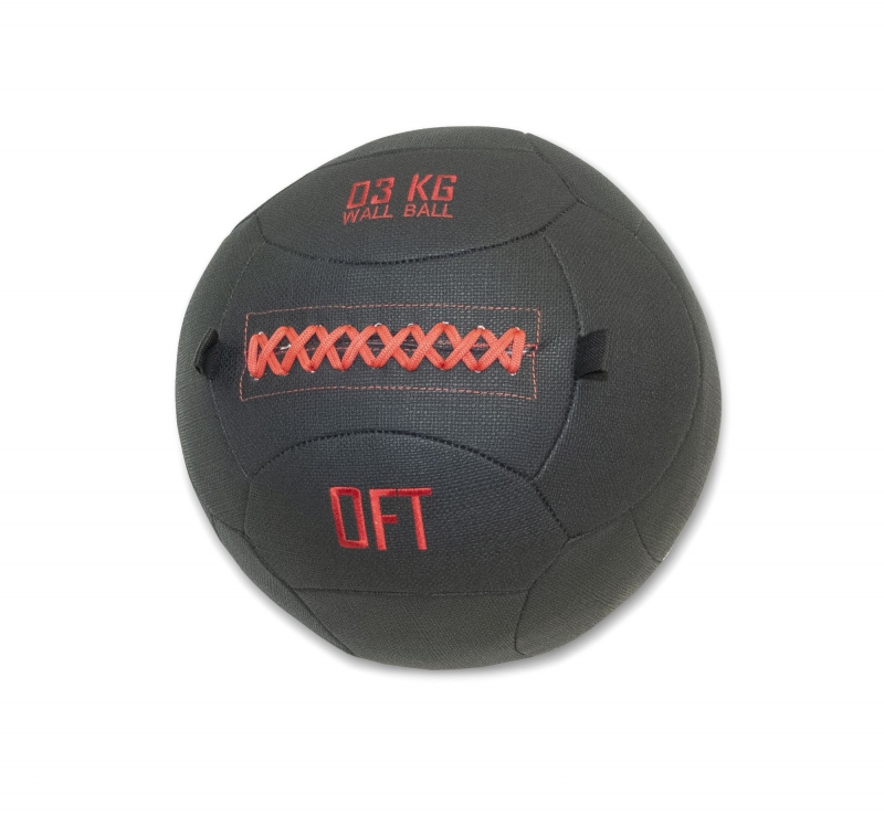 Тренировочный мяч Wall Ball Deluxe 3 кг Original FitTools FT-DWB-3