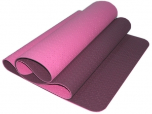 Коврик для йоги перфорированный 1800х600х0.5 мм. фиолетовый