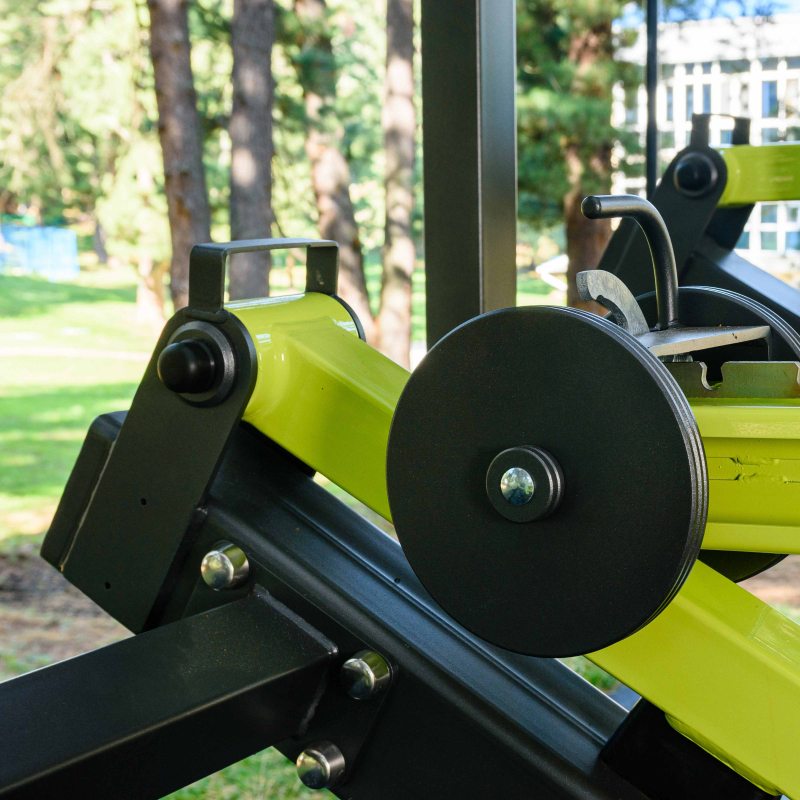 Уличный тренажер Приседание с переменной нагрузкой ZAVODSPORTA P-1804