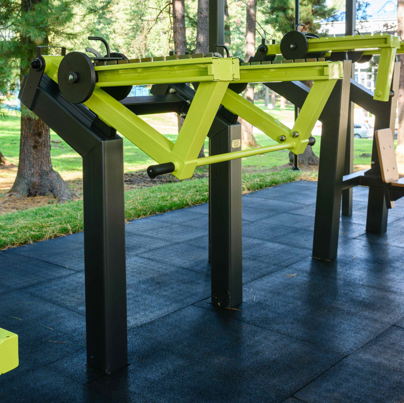 Уличный тренажер Приседание с переменной нагрузкой ZAVODSPORTA P-1804