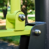 Уличный тренажер Тяга Сверху - Жим от груди ZAVODSPORTA S-1056