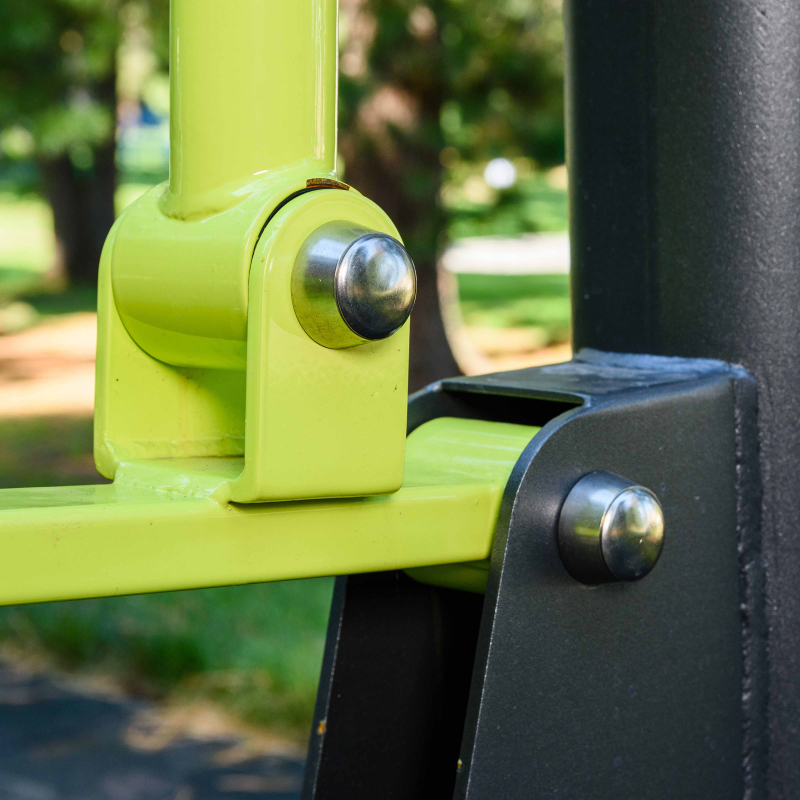 Уличный тренажер Тяга Сверху - Жим от груди ZAVODSPORTA S-1056