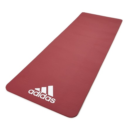 ADMT-11014RD Тренировочный коврик (фитнес-мат) Adidas, 7 мм, красный