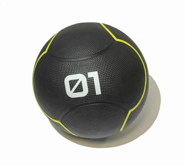 Мяч тренировочный черный 1 кг Original FitTools FT-UBMB-1