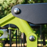 Уличный тренажер Тяга Сверху - Жим от груди ZAVODSPORTA S-1056