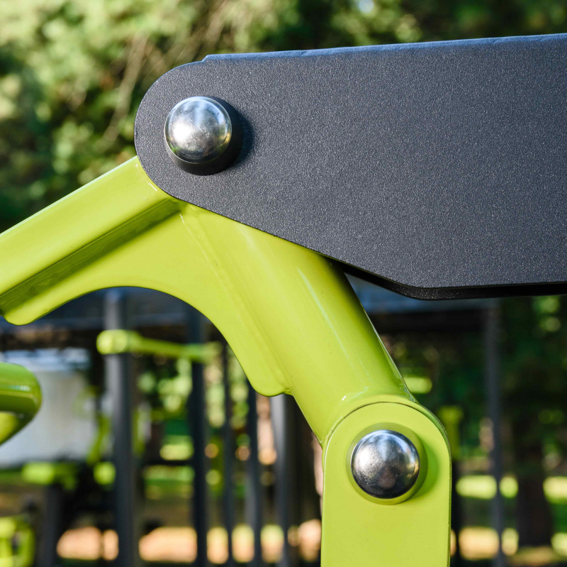 Уличный тренажер Тяга Сверху - Жим от груди ZAVODSPORTA S-1056