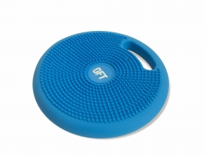 Массажно-балансировочная подушка с ручкой синяя Original FitTools FT-BPDHL (BLUE)