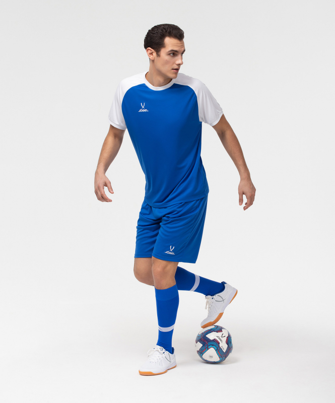 Футболка игровая CAMP Reglan Jersey, синий/белый, Jögel УТ-00016173