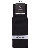 Гетры футбольные CAMP ADVANCED SOCKS, черный/белый, размер 32-34, Jögel УТ-00021449