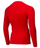 Футболка компрессионная c длинным рукавом PerFormDRY Baselayer Tee LS 2, красный, Jögel