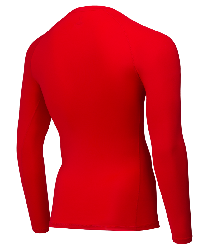 Футболка компрессионная c длинным рукавом PerFormDRY Baselayer Tee LS 2, красный, Jögel