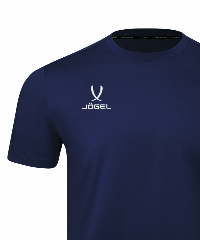 Футболка тренировочная JÖGEL PREMIER PerFormDRY TRN CVC Tee, темно-синий, размер XXXL ЦБ-00005380
