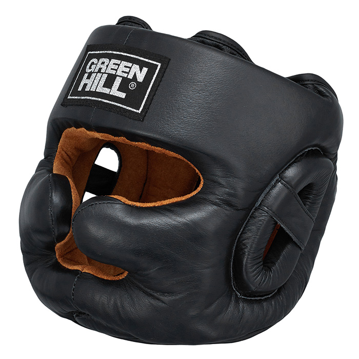 Боксерский шлем LUX черный Green Hill HGL-9049 S
