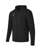 Флисовое худи на молнии ESSENTIAL Cotton Fleece FZ Hoodie, черный, размер S, JÖGEL ЦБ-00004811