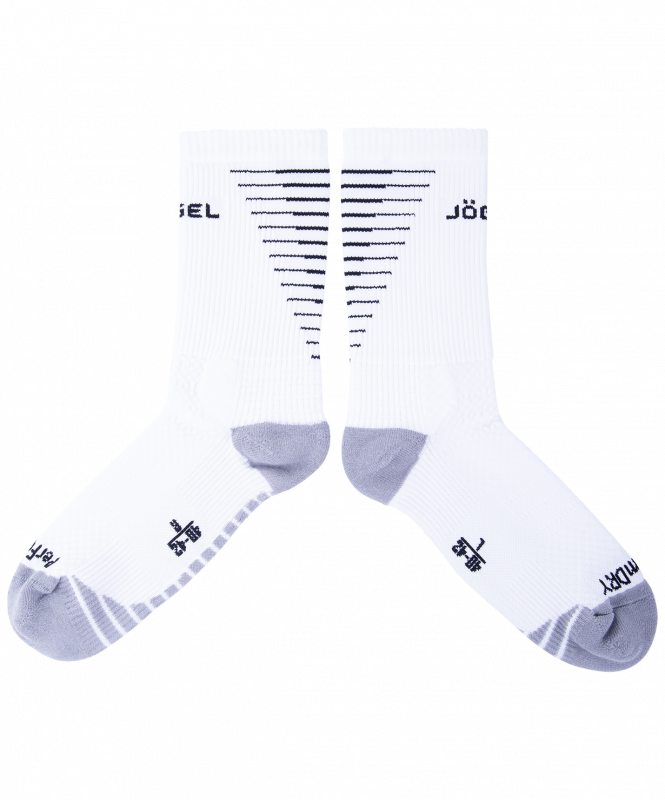 Носки спортивные DIVISION PerFormDRY Pro Training Socks, белый, размер 40-42, Jögel УТ-00018064