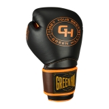 боксерские перчатки STRIKER черный/оранжевый Green Hill THBGTR-024 16oz