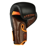 боксерские перчатки STRIKER черный/оранжевый Green Hill THBGTR-024 16oz