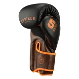 боксерские перчатки STRIKER черный/оранжевый Green Hill THBGTR-024 16oz