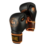 боксерские перчатки STRIKER черный/оранжевый Green Hill THBGTR-024 16oz
