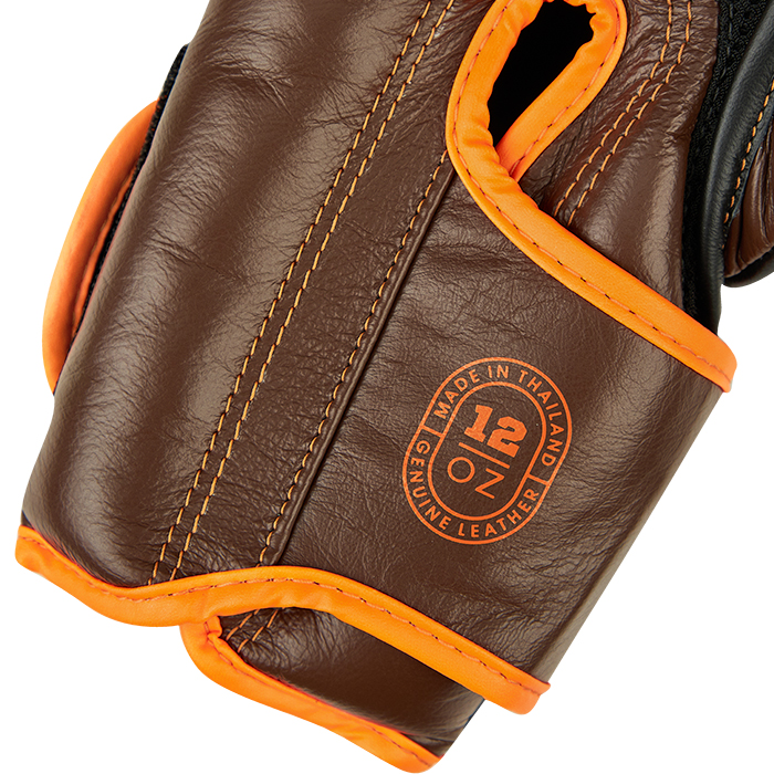 боксерские перчатки STRIKER черный/оранжевый Green Hill THBGTR-024 16oz
