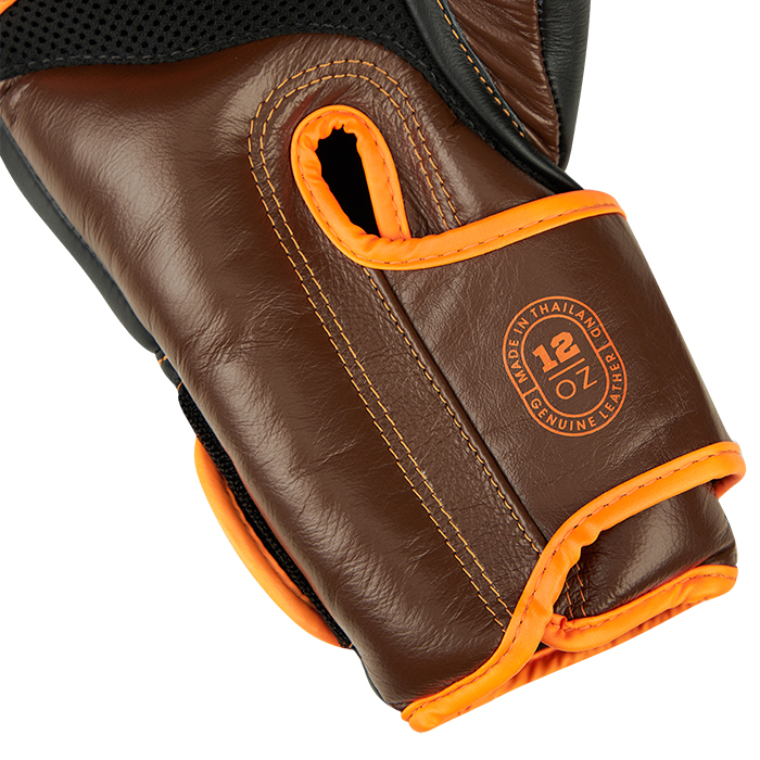 боксерские перчатки STRIKER черный/оранжевый Green Hill THBGTR-024 16oz